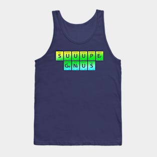 Suuuper Genius Chemical Element Tank Top